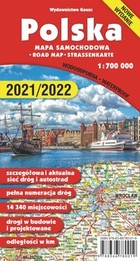 Polska Mapa samochodowa Skala: 1:700 000