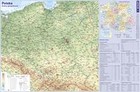 Mapa Polski. Podkładka na biurko