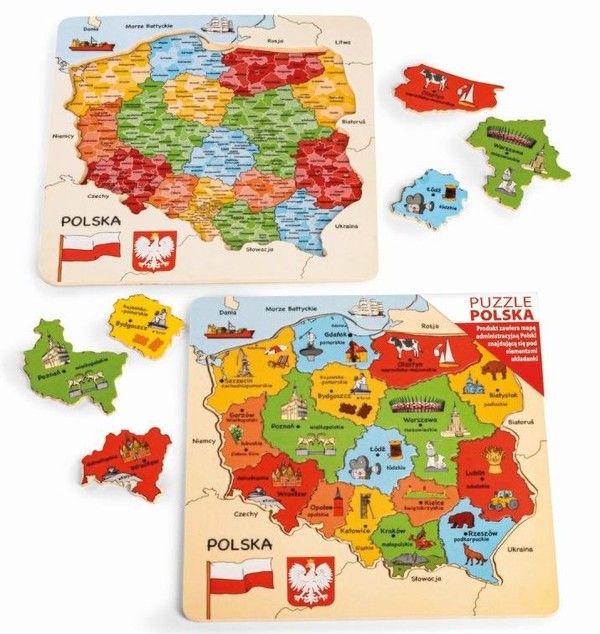 Układanka Mapa Polski