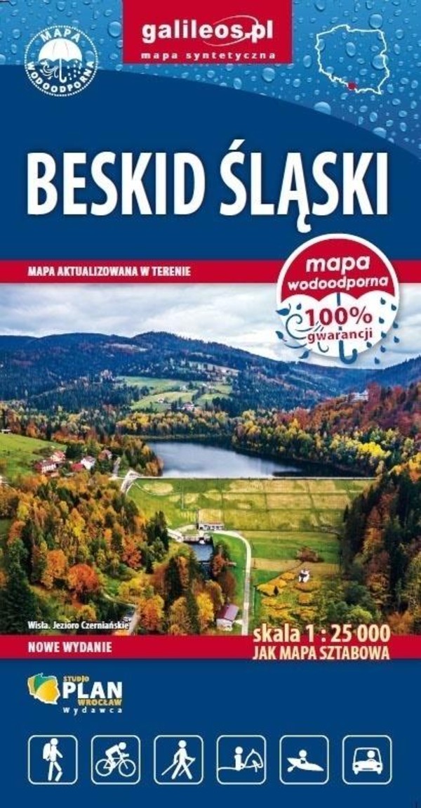 Beskid Śląski Mapa turystyczna Skala: 1:25 000