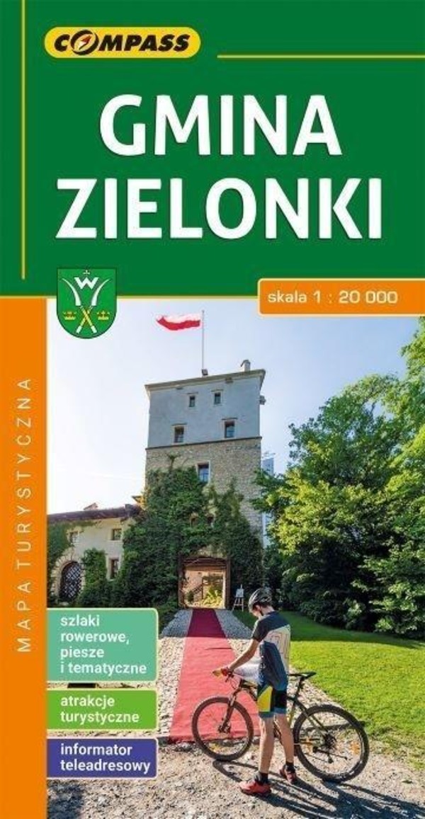 Gmina Zielonki Mapa turystyczna Skala 1:20 000