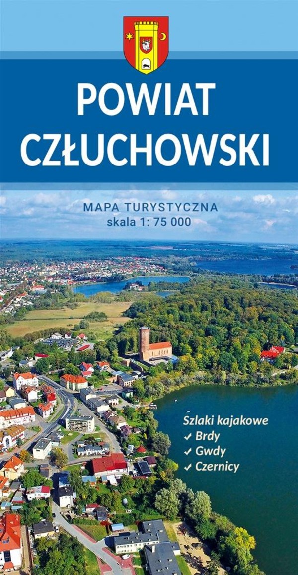 Mapa turystyczna Powiat Człuchowski 1:75 000