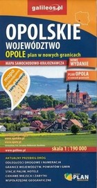Województwo Opolskie, Opole Mapa samochodowo-krajoznawcza Skala: 1:190 000 (wodoodporna)