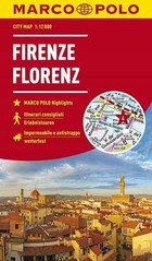 Firenze Florenz City Map / Florencja Plan miasta Skala: 1:12 000 Marco Polo