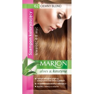 Marion 4-8 myć 62 Ciemny Blond Szampon koloryzujący