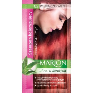 Marion 4-8 myć 65 Winna Czerwień Szampon koloryzujący