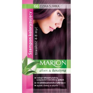 Marion 4-8 myć 66 Dzika Śliwka Szampon koloryzujący