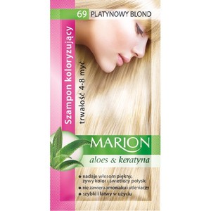 Marion 4-8 myć 69 Platynowy Blond Szampon koloryzujący