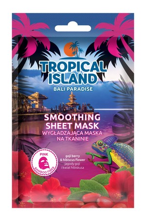 Tropical Island Bali Paradise Maska na tkaninie wygładzająca