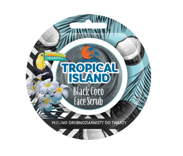 Tropical Island Black Coco Peeling drobnoziarnisty do twarzy