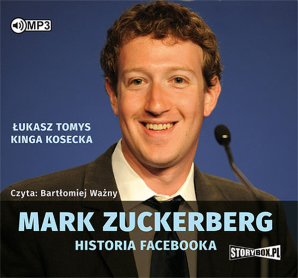 Mark Zuckerberg Historia Facebooka Audiobook CD Audio