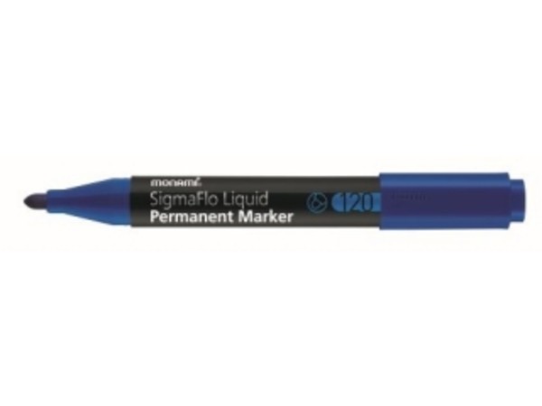 Marker permanentny PRM-B 120 niebiesk p12 MONAMI cena za szt.