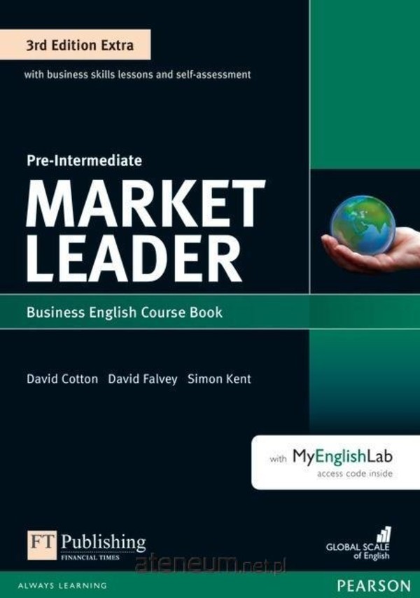 Market Leader 3rd Edition Extra Pre-Intermediate. Business English Course Book Podręcznik + MyEnglishLab