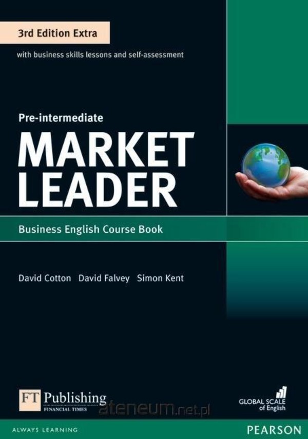 Market Leader 3rd Edition Extra Pre-Intermediate. Business English Course Book Podręcznik + DVD