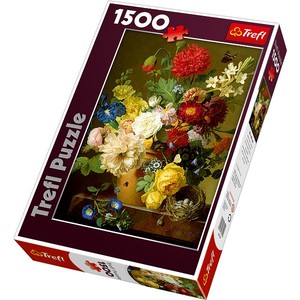 Puzzle Martwa Natura z Kwiatami 1500 elementów