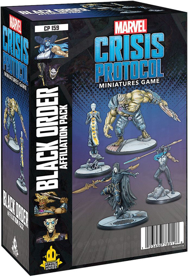 Gra Marvel: Crisis Protocol - Black Order Affiliation Pack (wydanie angielskie)