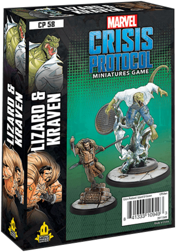 Gra Marvel: Crisis Protocol - Lizard & Kraven