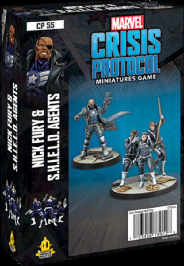 Gra Marvel: Crisis Protocol - Nick Fury & S.H.I.E.L.D. Agents