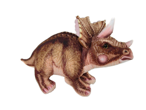 Maskotka Dinozaur Triceratops 28 cm