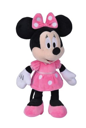 Maskotka pluszowa Minnie Mouse 25 cm różowa