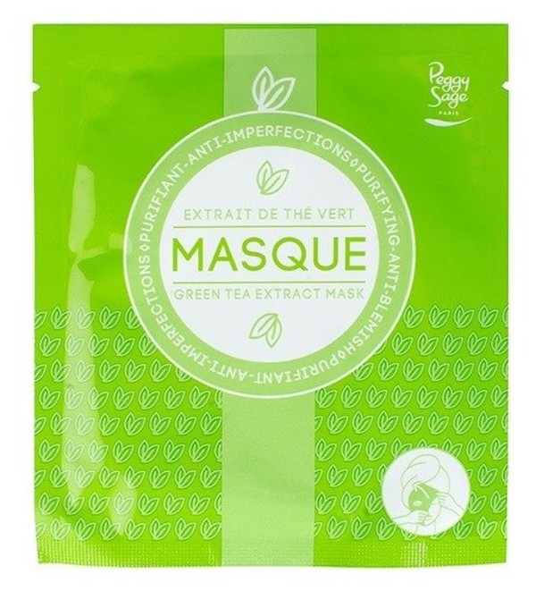 MasQue Green Tea Extract Oczyszczająca na niedoskonałości maseczka do twarzy