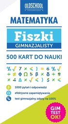 Matematyka Fiszki gimnazjalisty. Oldschool - mobi, epub, pdf