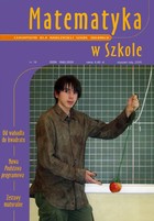 Matematyka w Szkole. Czasopismo dla nauczycieli szkół średnich - pdf Nr 16