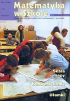 Matematyka w Szkole. Czasopismo dla nauczycieli szkół podstawowych i gimnazjów - pdf Nr 23