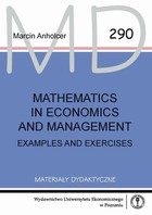 Mathematics in Economics and Management Examples and exercises - pdf