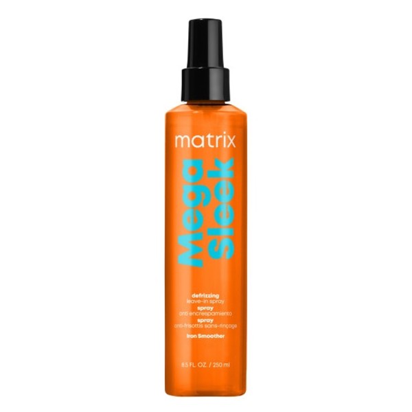 Total Results Mega Sleek Iron Smoother Odżywka w sprayu bez spłukiwania zapobiegająca puszeniu się włosów