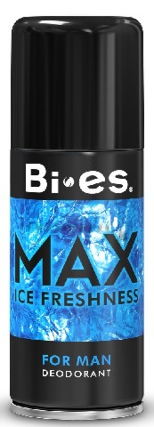 bi-es max ice freshness dezodorant w sprayu 150 ml   