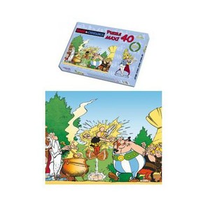 Puzzle MAXI Asteriks i Obeliks Magiczny napój 40 elementów