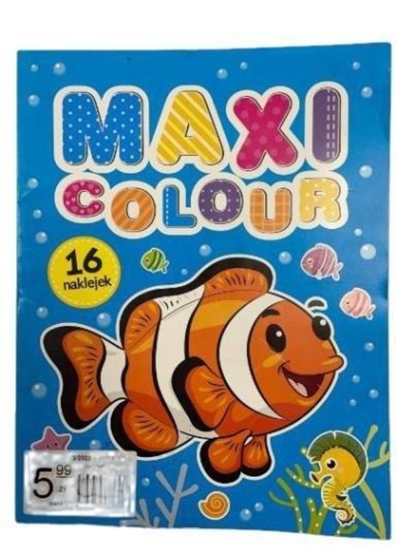 Maxi Colour Rybki