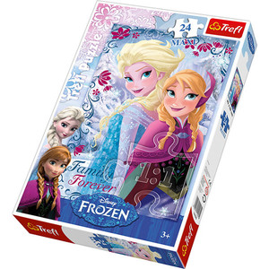 Puzzle MAXI Kraina lodu / Frozen Anna Siostry 24 elementów