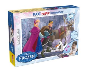 Puzzle dwustronne MAXI Kraina lodu / Frozen 108 elementów