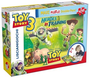 Puzzle MAXI Toy Story 3 108 elementów Puzzle dwustronne