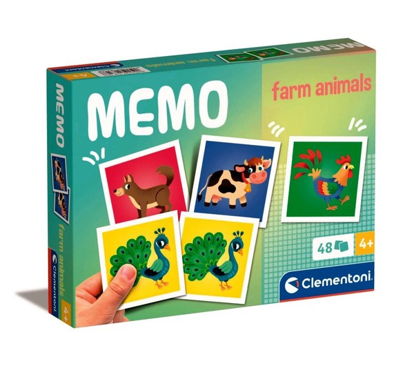 Gra Memo Zwierzątka na farmie
