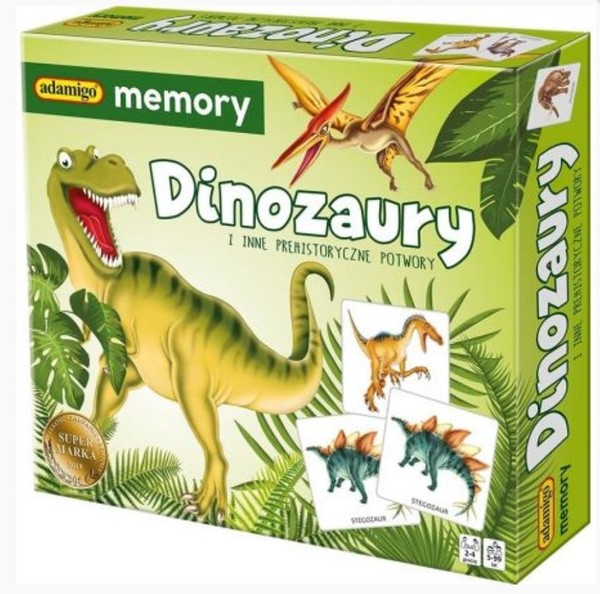 Gra Memory - Dinozaury