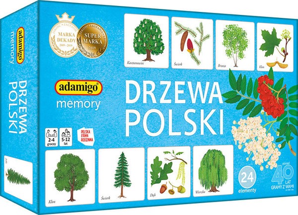 Gra Memory Drzewa Polski
