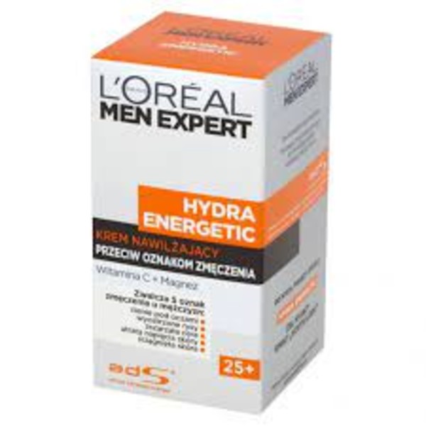 Men Expert Hydra Energetic Krem nawilżający przeciwko oznakom zmęczenia