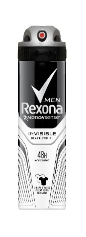 Men Motionsense Invisible Black & White Dezodorant