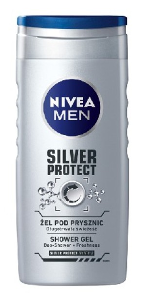 Men Silver Protect Żel pod prysznic