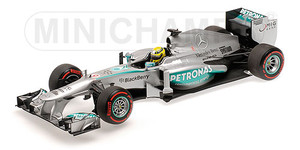 Mercedes AMG Petronas F1 Team W04 #9 Nico Rosberg Winner Monaco 2013 Skala 1:18