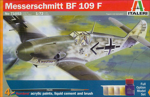 Messerschmitt Bf-109 F2/4 Skala 1:72
