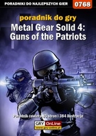 Metal Gear Solid 4: Guns of the Patriots poradnik do gry - epub, pdf