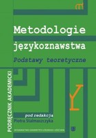 Okładka:Metodologie językoznawstwa Podstawy teoretyczne 