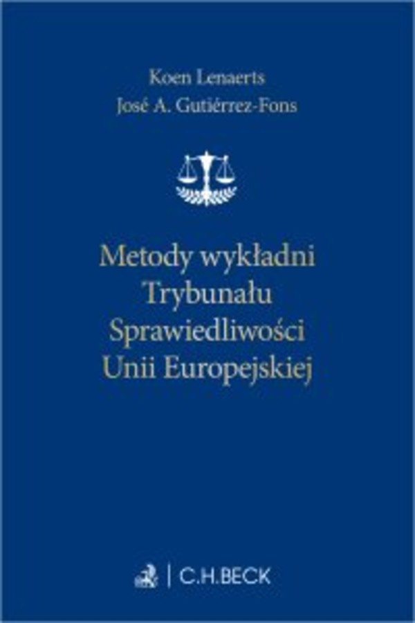 Metody wykładni Trybunału Sprawiedliwości Unii Europejskiej - pdf