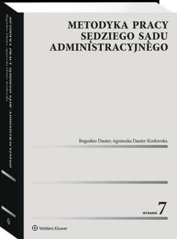 Metodyka pracy sędziego sądu administracyjnego - pdf