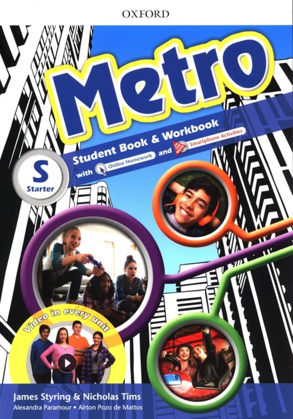 Metro Starter. Student`s Book Podręcznik + Workbook Zeszyt ćwiczeń