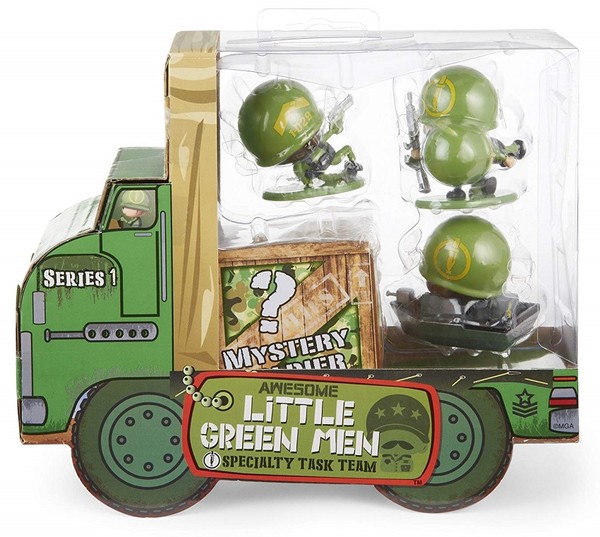 Awesome Little Green Man Figurki Brygada Specjalna(4-pak)